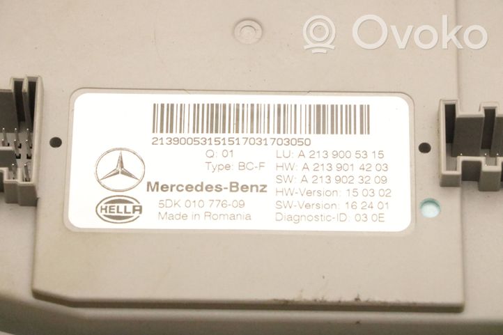 Mercedes-Benz E W213 SAM valdymo blokas 5DK010776-09