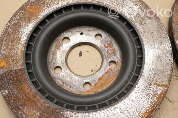 Audi A7 S7 4G Rear brake disc 8W0615601K