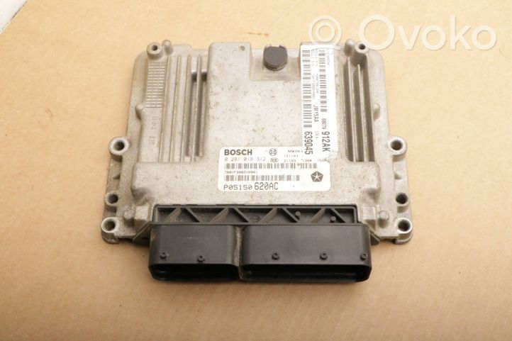 Fiat Freemont Calculateur moteur ECU P05150620AC