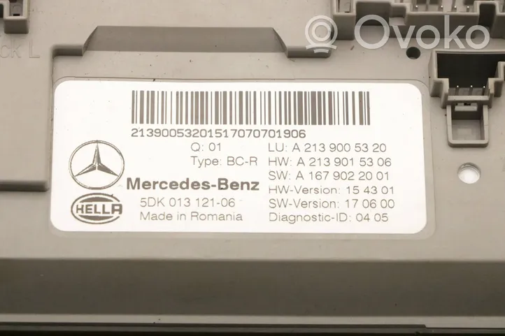 Mercedes-Benz E W213 SAM valdymo blokas 5DK013121