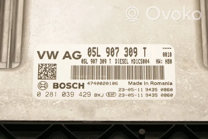 Volkswagen Arteon Shooting Brake Calculateur moteur ECU 05L907309T