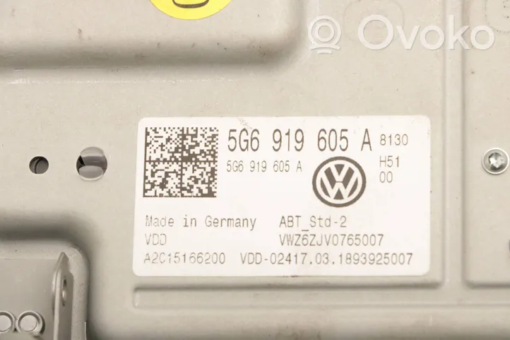 Volkswagen Tiguan Monitori/näyttö/pieni näyttö 5G6919605A