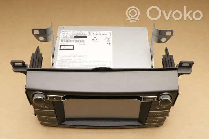 Toyota RAV 4 (XA30) Radio/CD/DVD/GPS-pääyksikkö 8614042210