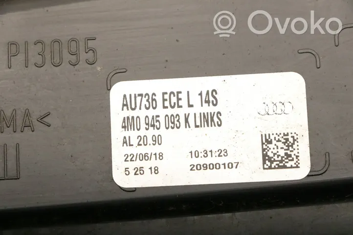 Audi Q7 4M Luci posteriori del portellone del bagagliaio 4M0945093