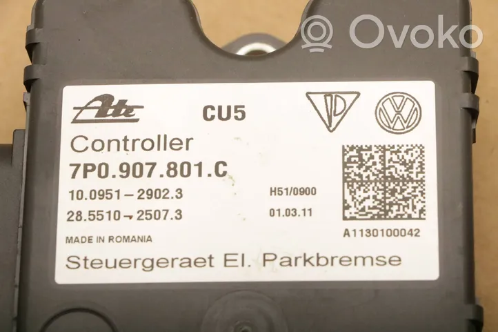 Porsche Cayenne (92A) Module de commande de frein à main 7P0907801C