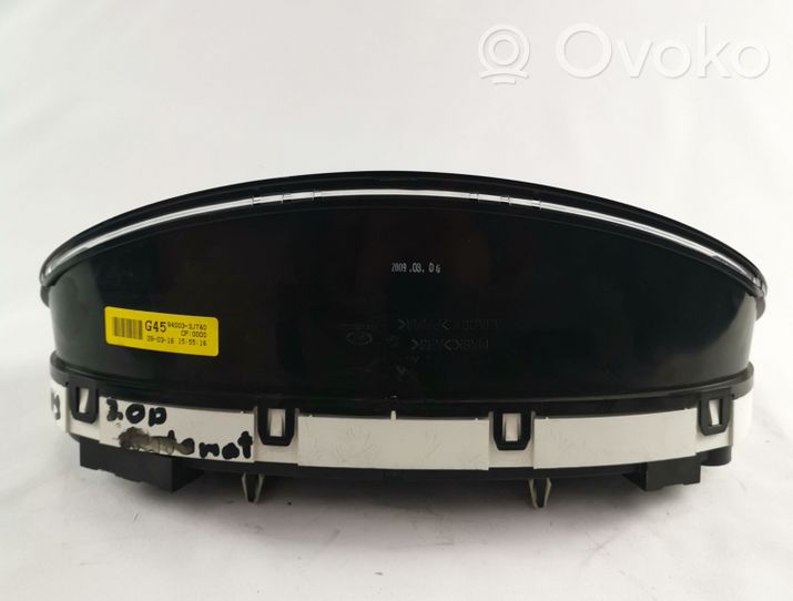 Hyundai ix 55 Speedometer (instrument cluster) G45940033J740