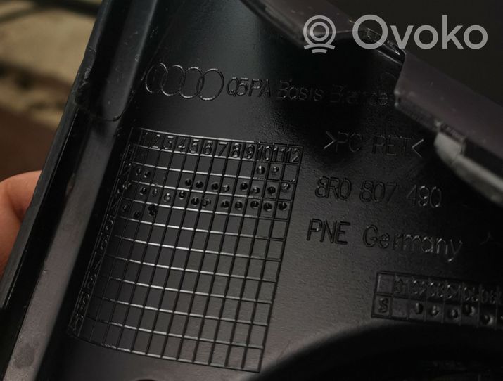 Audi Q5 SQ5 Verkleidung Nebelscheinwerfer / Gitter vorne 8R0807490