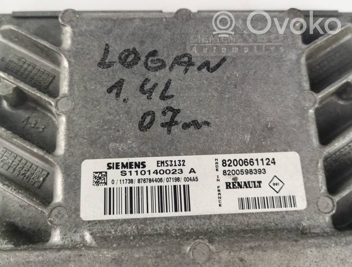 Dacia Logan I Engine control unit/module 8200661124