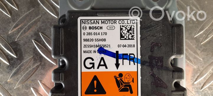 Nissan Leaf II (ZE1) Module de contrôle airbag 988205SH0B