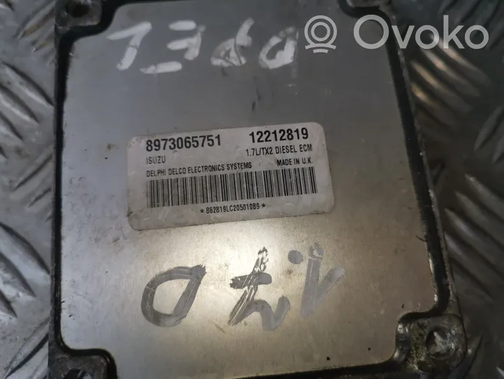 Opel Astra G Sterownik / Moduł ECU 12212819