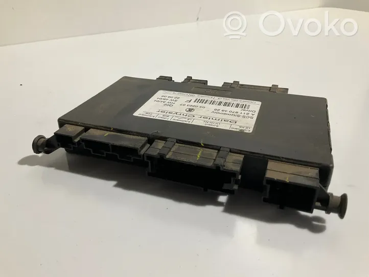 Mercedes-Benz R W251 Modulo di controllo sedile A2118704926