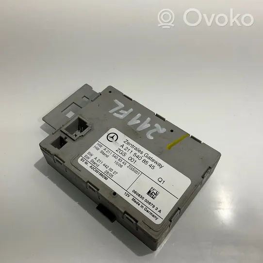 Mercedes-Benz E W211 Gateway valdymo modulis A2115408545