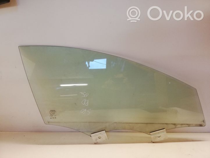 Volvo S60 Front door window glass four-door 43R00043