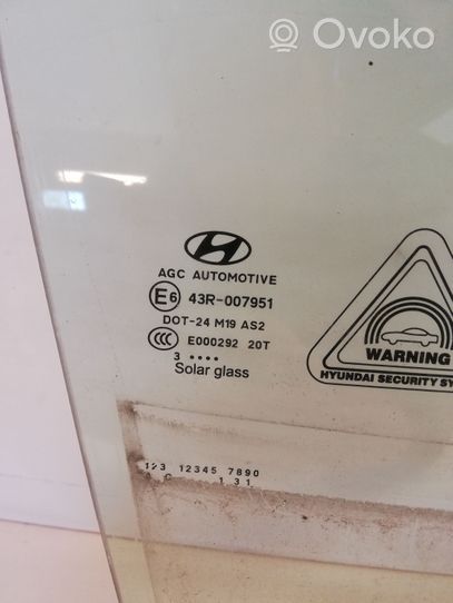 Hyundai ix35 Etuoven ikkunalasi, neliovinen malli 43R007951