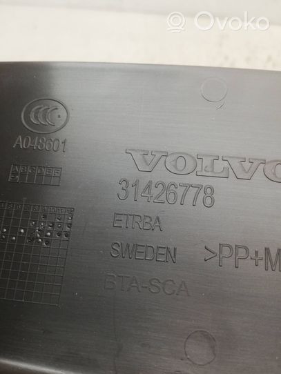 Volvo S90, V90 Takaluukun/tavaratilan ylempi verhoilu 31426778