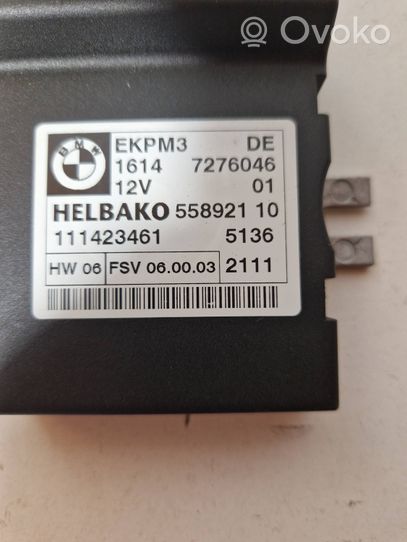 BMW X1 E84 Degalų (kuro) siurblio valdymo blokas 7276046