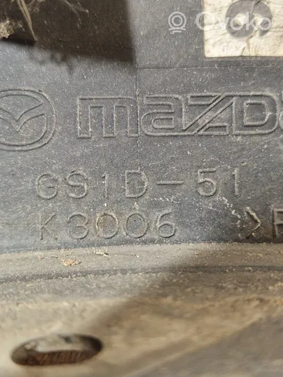Mazda 6 Lokasuojan lista (muoto) GS1D51PP1