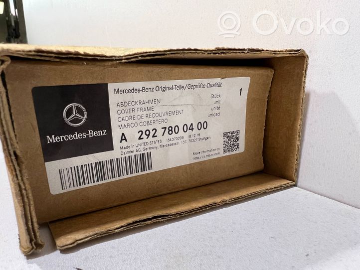 Mercedes-Benz GLE (W166 - C292) Rivestimento della portiera posteriore A2927800400