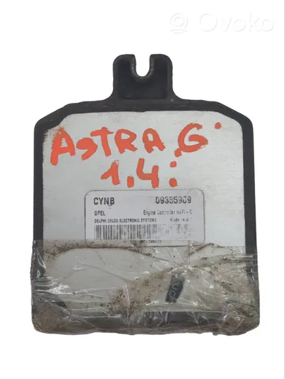 Opel Astra G Centralina/modulo motore ECU 09355909