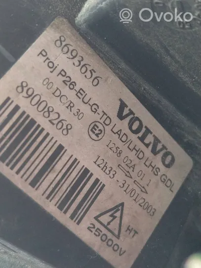 Volvo S60 Phare frontale 89008268