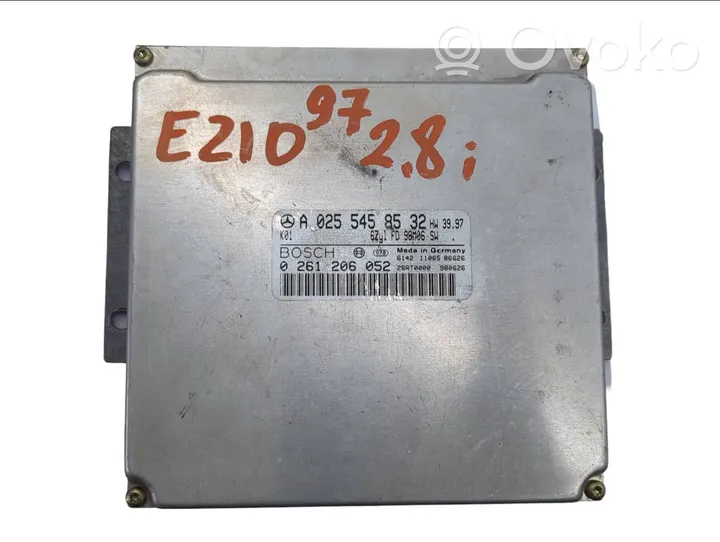 Mercedes-Benz E W210 Calculateur moteur ECU A0255458532