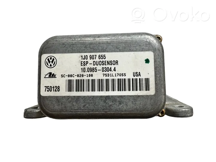 Volkswagen Golf IV Vakaajan pitkittäiskiihtyvyystunnistin (ESP) 1J1907637C
