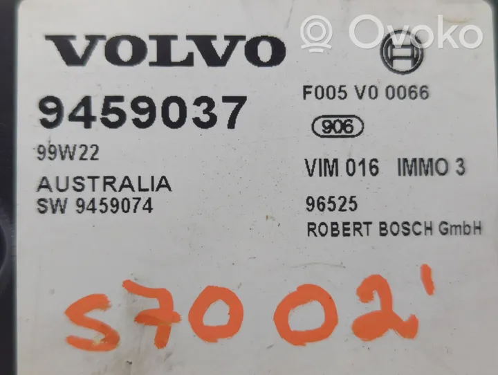 Volvo S70  V70  V70 XC Imobilaizera vadības bloks 9459037