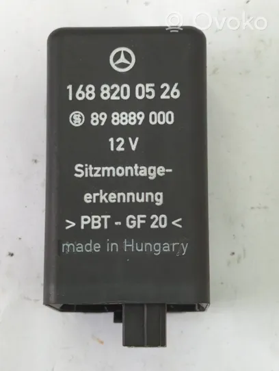 Mercedes-Benz A W168 Moduł / Przekaźnik podgrzewania foteli 1688200526