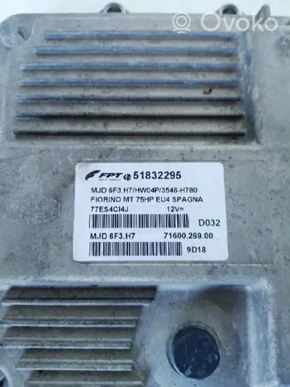 Fiat Qubo Sterownik / Moduł ECU 51832295