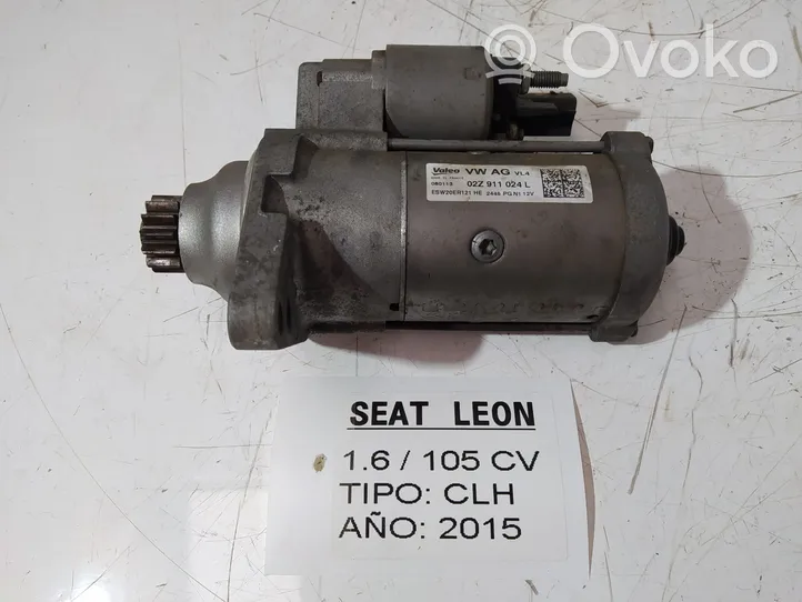 Seat Leon IV Käynnistysmoottori 02Z911024L