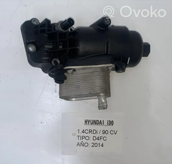 Hyundai i30 Supporto di montaggio del filtro dell’olio 26410