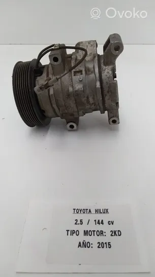 Toyota Hilux (AN10, AN20, AN30) Kompresor / Sprężarka klimatyzacji A/C 4472802470