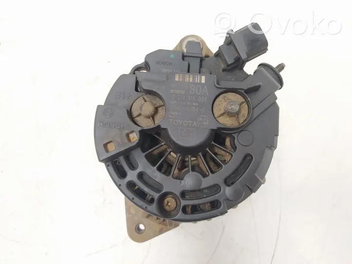 Toyota Hilux (AN10, AN20, AN30) Generatore/alternatore 0124315033