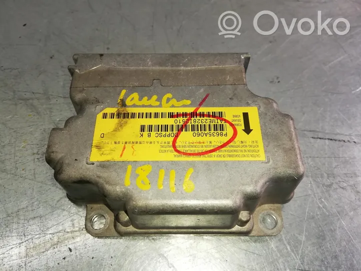 Mitsubishi Lancer VIII Oro pagalvių valdymo blokas 8635A060