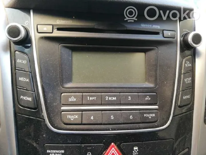 Hyundai i30 Unité principale radio / CD / DVD / GPS 96170-A6210GU