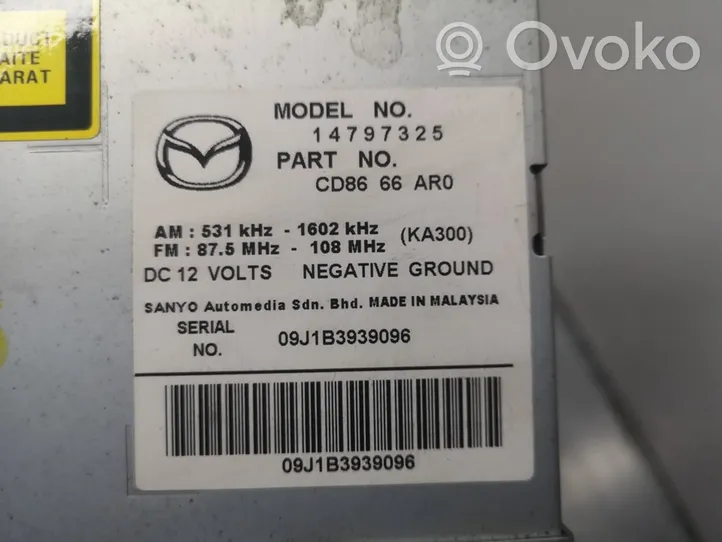 Mazda 5 Unità principale autoradio/CD/DVD/GPS CD8666AR0