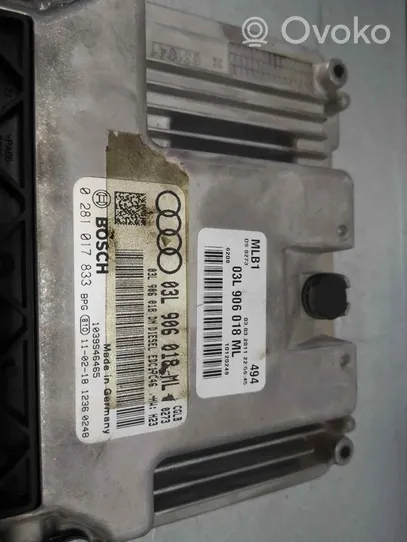 Audi Q5 SQ5 Блок управления двигателя 0281017833