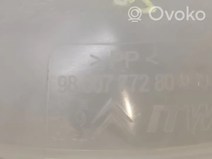 Citroen C3 Aircross Serbatoio di compensazione del liquido refrigerante/vaschetta 9800777280