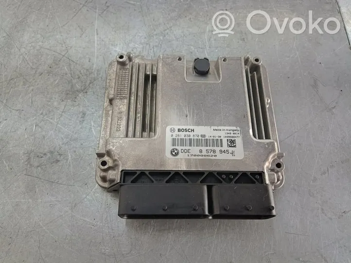 BMW 3 GT F34 Calculateur moteur ECU 8578945