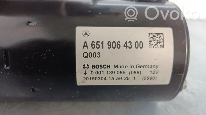 Infiniti Q50 Käynnistysmoottori A6519064300