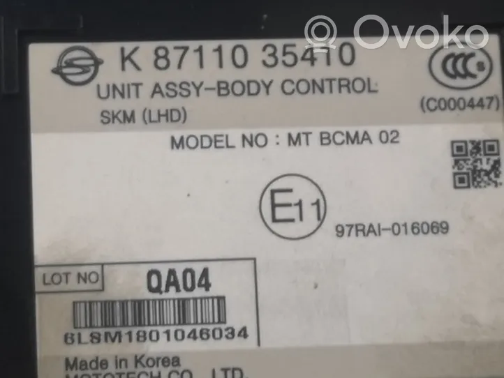 SsangYong Tivoli Sterownik / Moduł ECU 8711035410