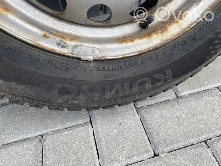 Citroen Berlingo R15 winter/snow tires with studs 19565R15