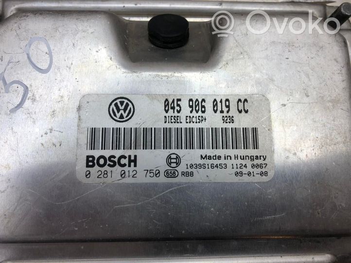 Skoda Roomster (5J) Komputer / Sterownik ECU silnika 045906019CC