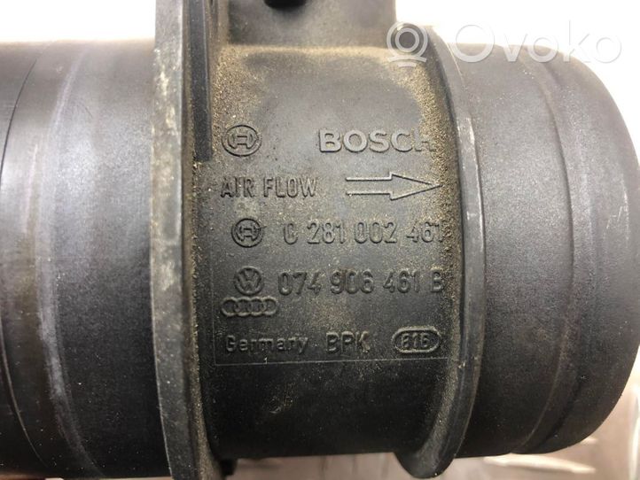 Volkswagen Eos Mass air flow meter 0281002461