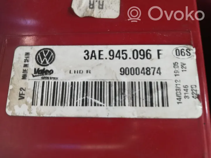 Volkswagen PASSAT B7 Lampa tylna 3AE945096