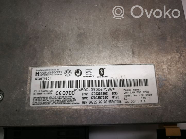 Seat Ibiza IV (6J,6P) Module unité de contrôle Bluetooth 1Z0035729C