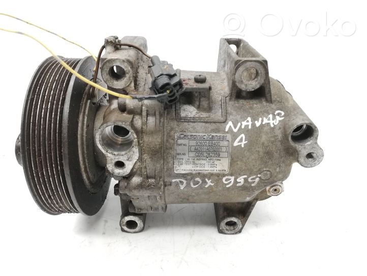 Nissan NP300 Compressore aria condizionata (A/C) (pompa) 92600EB400