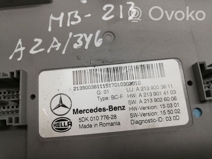 Mercedes-Benz E W213 Muut laitteet A2139003611