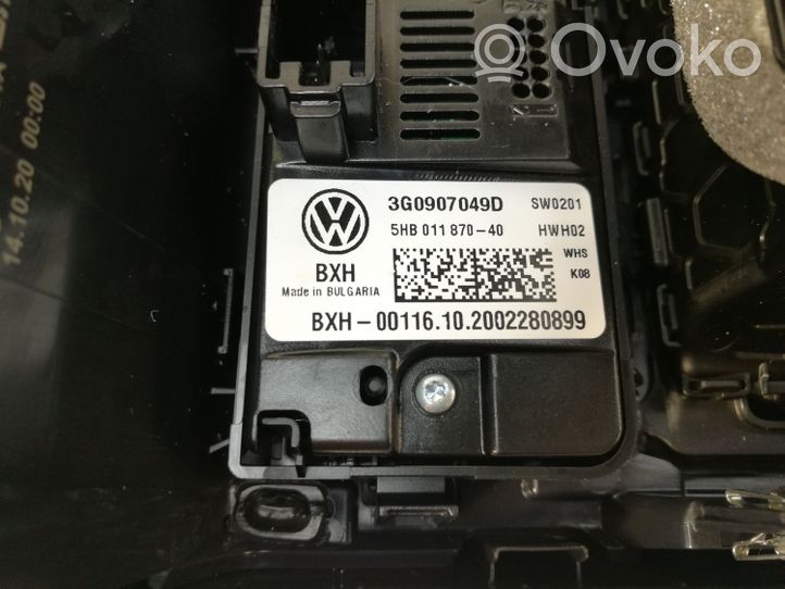 Volkswagen Golf VIII Altri elementi della console centrale (tunnel) 5H0864298A
