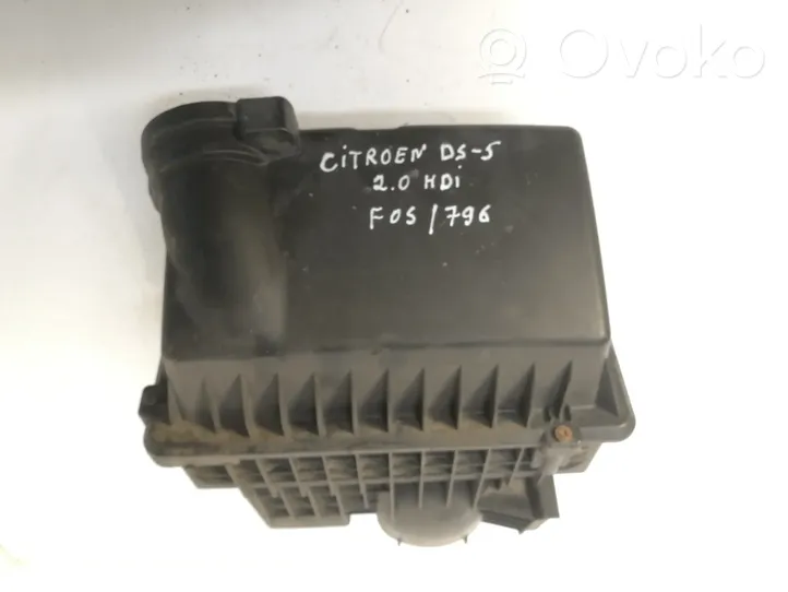 Citroen DS5 Scatola del filtro dell’aria 9653388980